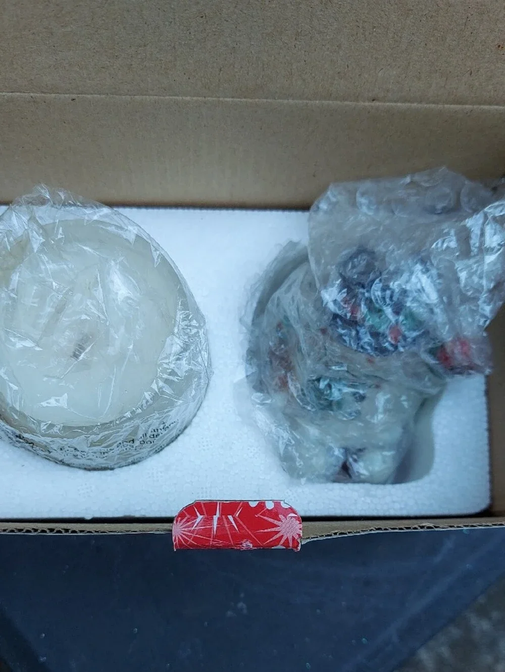Avon pair snowman